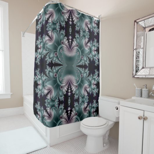 Klassieke stijlen kleuren douchegordijn (In situ)