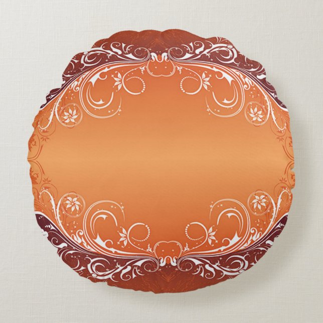 Klassieke stijlen kleuren rond kussen (Voorkant)