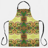 Klassieke stijlen kleuren schort (Voorkant)