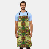 Klassieke stijlen kleuren schort (Gedragen)