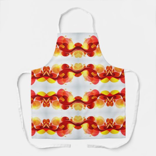 Klassieke stijlen kleuren schort (Voorkant)