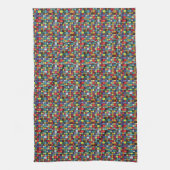 Klassieke stijlen kleuren theedoek (Verticaal)