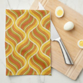 Klassieke stijlen kleuren theedoek (Quarter Fold)