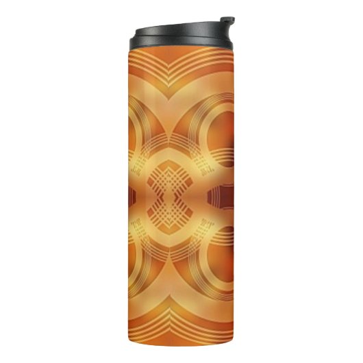 Klassieke stijlen kleuren thermosbeker (Gedraaid links)