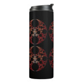 Klassieke stijlen kleuren thermosbeker (Gedraaid links)