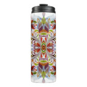 Klassieke stijlen kleuren thermosbeker (Voorkant)