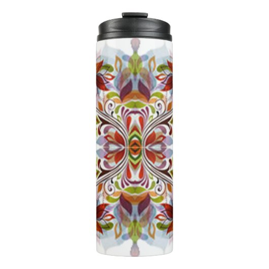 Klassieke stijlen kleuren thermosbeker (Voorkant)