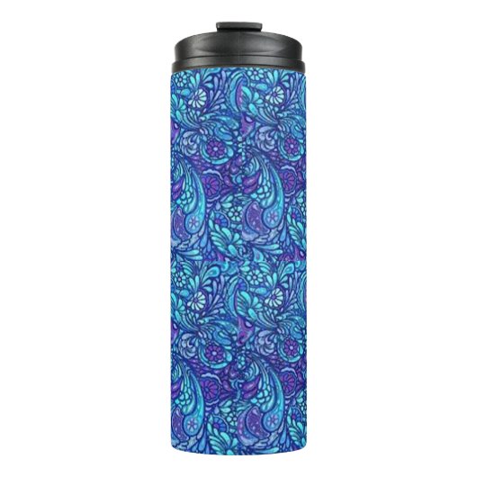 Klassieke stijlen kleuren thermosbeker (Voorkant)