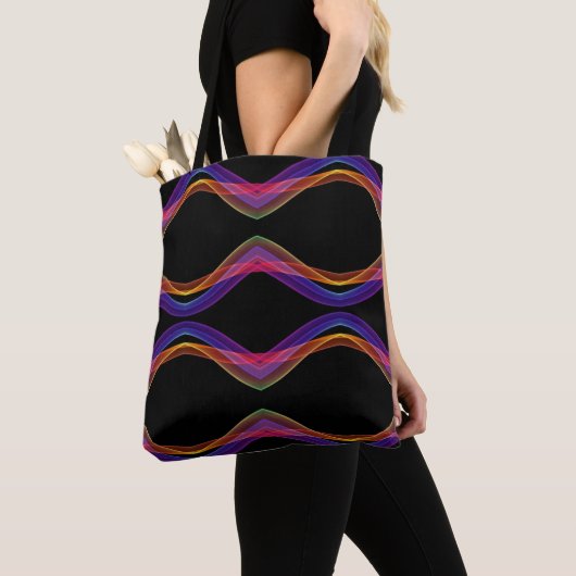 Klassieke stijlen kleuren tote bag (Dichtbij)