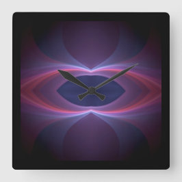 Klassieke stijlen kleuren vierkante klok