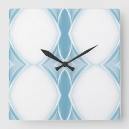 Klassieke stijlen kleuren vierkante klok