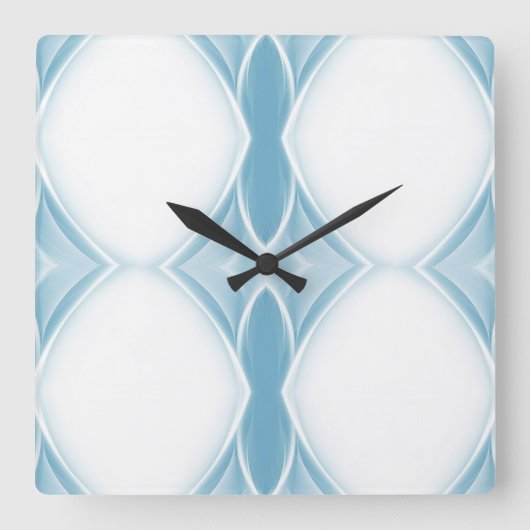 Klassieke stijlen kleuren vierkante klok (Voorkant)