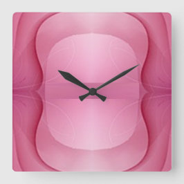 Klassieke stijlen kleuren vierkante klok