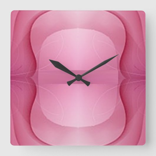 Klassieke stijlen kleuren vierkante klok (Voorkant)