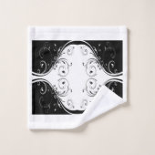 Klassieke stijlen scrollwork bad handdoek (Wasdoekje)
