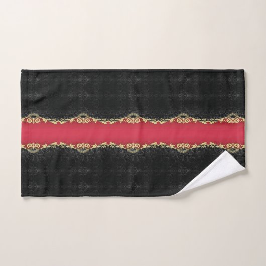 Klassieke stijlen scrollwork bad handdoek (Handdoek)