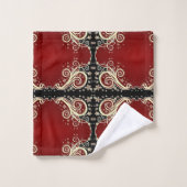 Klassieke stijlen scrollwork bad handdoek (Wasdoekje)