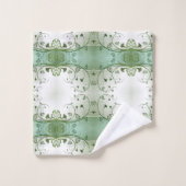 Klassieke stijlen scrollwork bad handdoek (Wasdoekje)