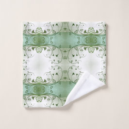 Klassieke stijlen scrollwork bad handdoek