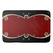 Klassieke stijlen scrollwork badmat (Voorkant)