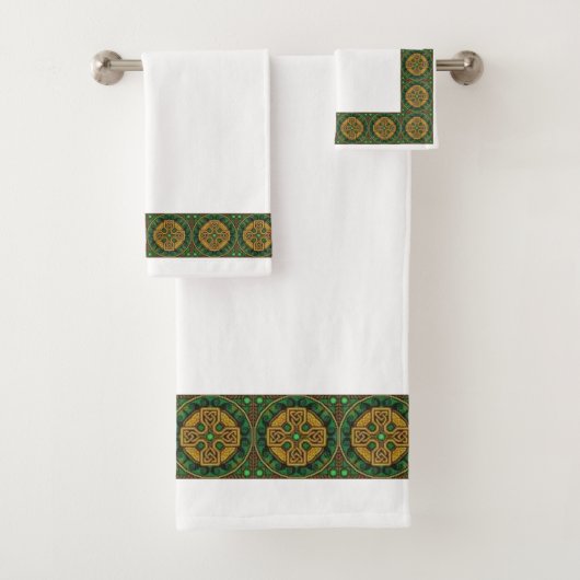 Klassieke Stijlen Scrollwork Handdoek set (Insitu)