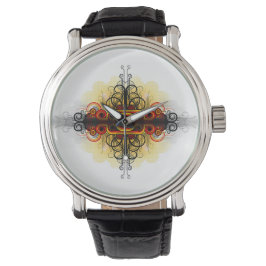 Klassieke stijlen scrollwork horloge