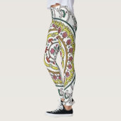Klassieke stijlen scrollwork leggings (Links)