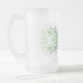 Klassieke stijlen scrollwork matglas bierpul (Links)