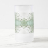 Klassieke stijlen scrollwork matglas bierpul (Center)