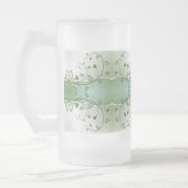 Klassieke stijlen scrollwork matglas bierpul (Links)