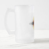 Klassieke stijlen scrollwork matglas bierpul (Links)