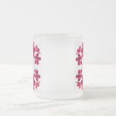 Klassieke stijlen scrollwork matglas koffiemok (Center)