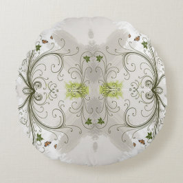 Klassieke stijlen scrollwork rond kussen