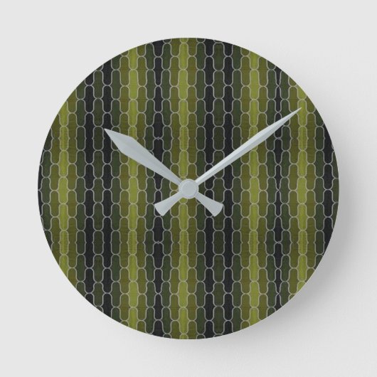 Klassieke stijlen scrollwork ronde klok (Voorkant)