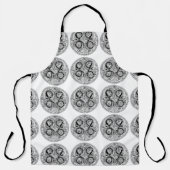 Klassieke stijlen scrollwork schort (Voorkant)