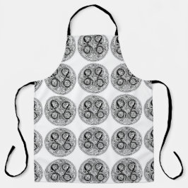 Klassieke stijlen scrollwork schort