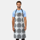 Klassieke stijlen scrollwork schort (Gedragen)
