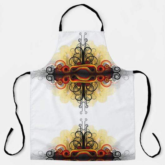 Klassieke stijlen scrollwork schort (Voorkant)