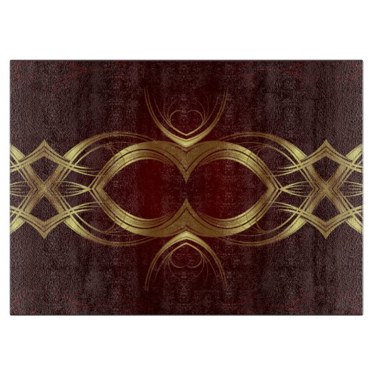 Klassieke stijlen scrollwork snijplank (Voorkant)