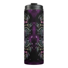 Klassieke stijlen Scrollwork Thermische Tumbler