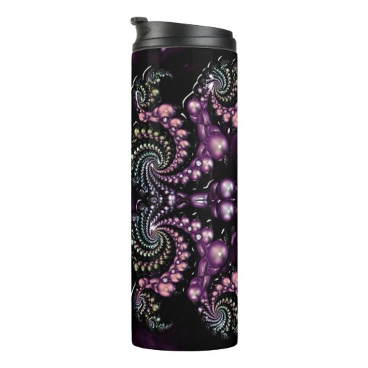 Klassieke stijlen Scrollwork Thermische Tumbler Thermosbeker (Geroteerd rechts)