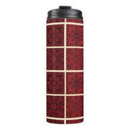 Klassieke stijlen scrollwork thermosbeker