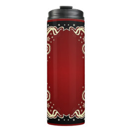 Klassieke stijlen scrollwork thermosbeker