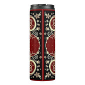 Klassieke stijlen scrollwork thermosbeker (Achterkant)