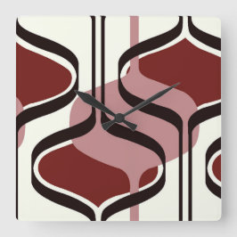 Klassieke stijlen scrollwork vierkante klok