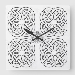 Klassieke stijlen scrollwork vierkante klok