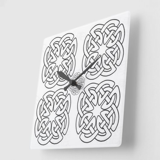 Klassieke stijlen scrollwork vierkante klok (Hoek)