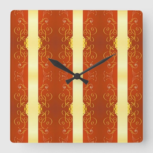 Klassieke Stijlen Scrollwork Wandklok (Voorkant)