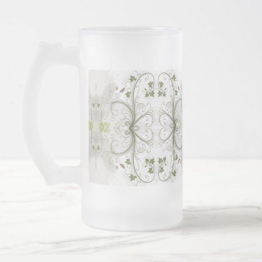 Klassieke stijlen Scrollworks Matglas Bierpul (Links)