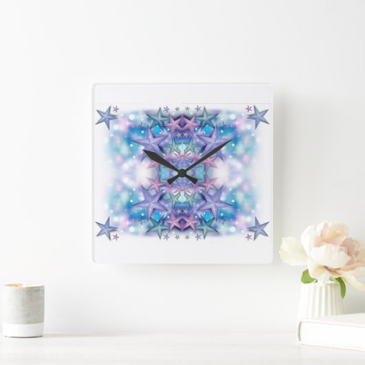 Klassieke Stijlen Sterren Vierkante Klok (Huis)